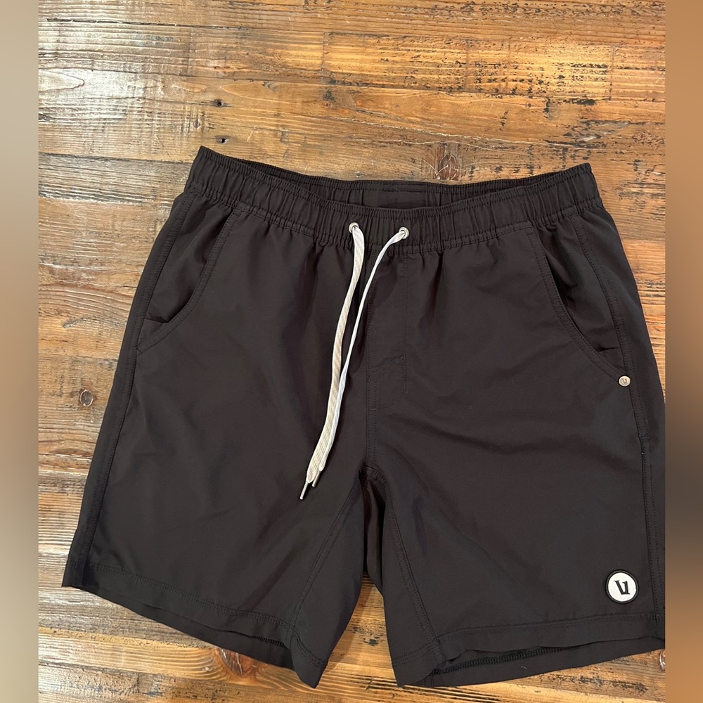 Vuori Black Athletic Shorts